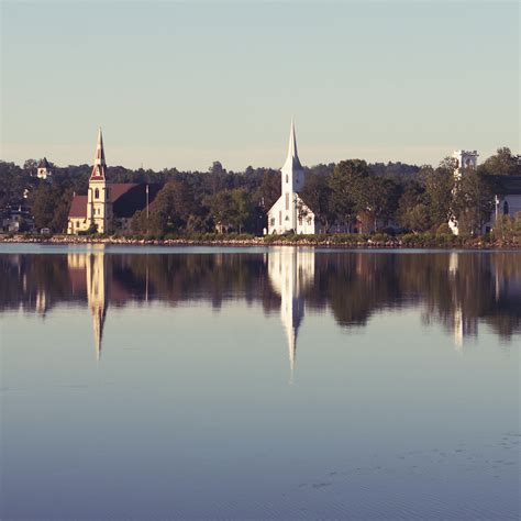 Mahone Bay | The Three Churches in Mahone Bay. More here. | Brian Oh ...