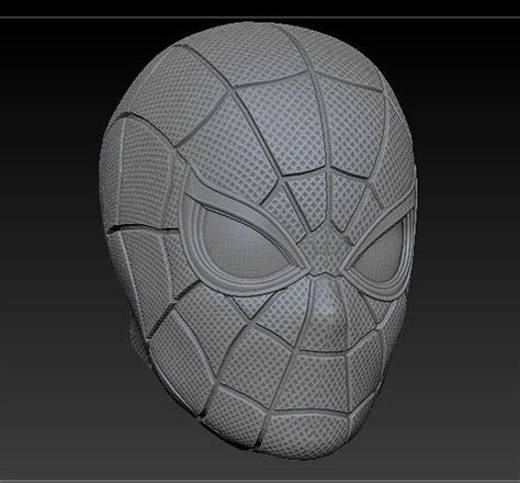 tom holland spiderman headsculpt 3D model 3D printable | CGTrader