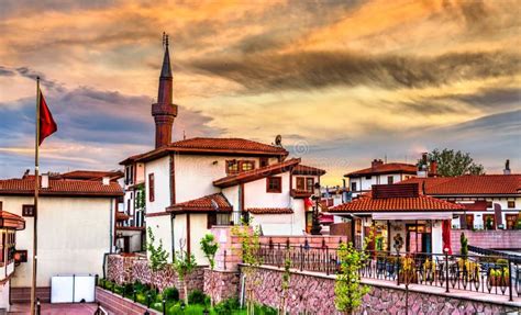 Old Town of Ankara, the Capital of Turkey Stock Image - Image of ...