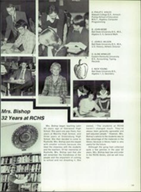 Rushville High School - Holcad Yearbook (Rushville, IN), Class of 1978 ...