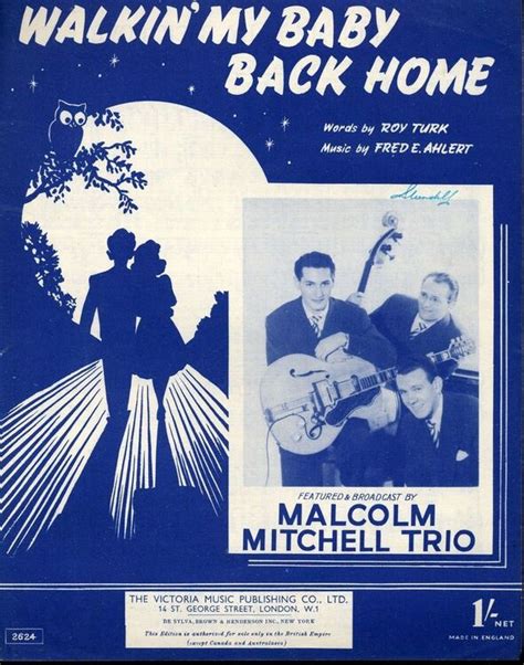 Walkin My Baby Back Home - Song only £8.00