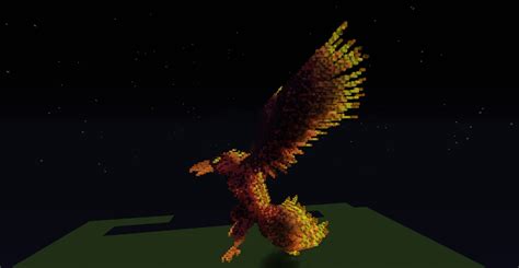 Phoenix Statue Minecraft Project