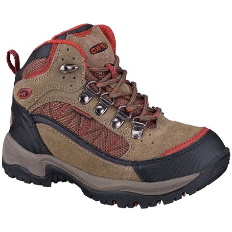 Kids' HI - TEC® Monsoon Trail Mid Waterproof Hiking Shoes - 138732, Hiking Boots & Shoes at ...