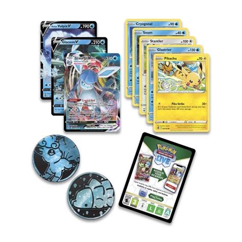 Pokémon TCG: Holiday Calendar (Glaceon, Alolan Vulpix) | Pokémon Center Official Site