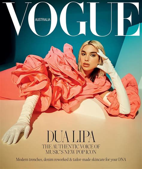 Dua Lipa Covers Vogue Australia Ahead Of 'Future Nostalgia' Album ...