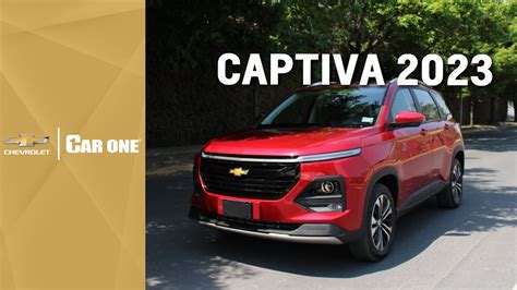 Captiva 2023 | Ficha técnica | La nueva suv familiar | Car One Chevrolet - YouTube