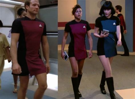 star trek - Why is Counselor Troi in uniform in ST: TNG "Encounter at Farpoint"? - Science ...