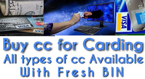 Buy CC for Carding - Available All Types of Cards with Fresh BIN