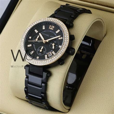 Michael Kors Chronograph Black Women's Watch | Watches Prime