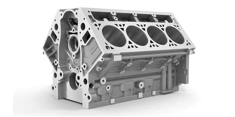 Engine Blocks: Cylinder Block, Crankshaft, Pistons