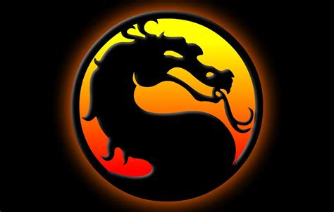 Wallpaper background, dragon, symbol, profile, Mortal Kombat, Dragon Logo images for desktop ...