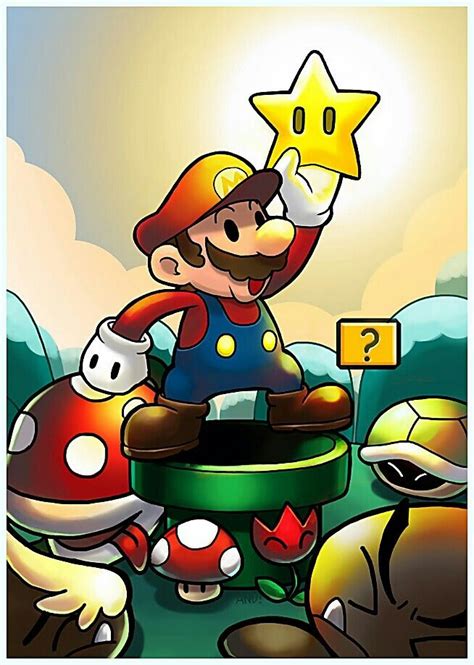 #Super #Mario #Fan #Art. | Super mario art, Mario art, Mario