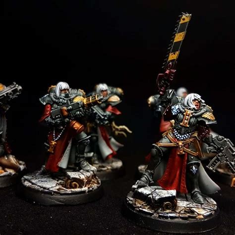 Painting Sisters using Contrast Paints... Worth it! : Warhammer40k ...