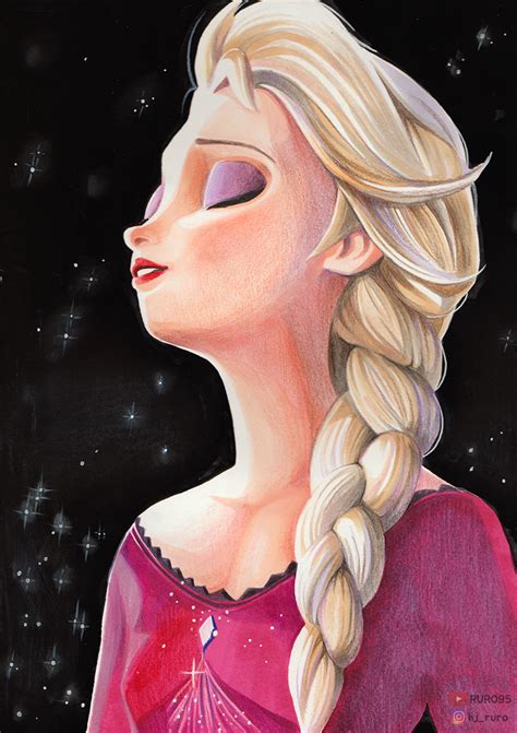 Into the Unknown, Elsa, Frozen Fan art by RURO95 on DeviantArt