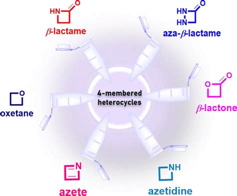 Examples of four-membered heterocyclic rings | Download Scientific Diagram