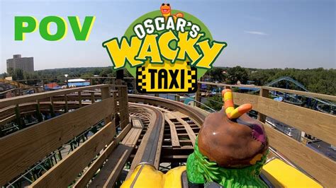 Oscar's Wacky Taxi Full POV Ride | Sesame Place Roller Coaster - YouTube