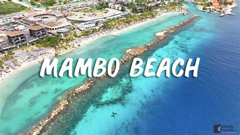 Mambo Beach, Curacao has great snorkeling and a beautiful beach