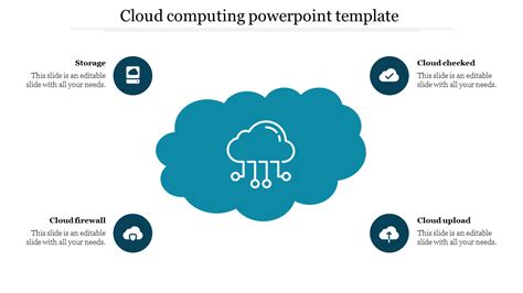 Stunning Cloud Computing PowerPoint Template Design