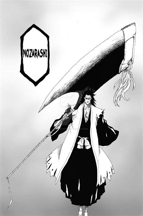 Zaraki Kenpachi's Zanpaktou - Nozarashi | Bleach anime, Bleach fanart, Bleach manga