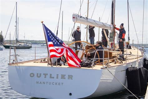 Brooklin Boat Yard Launches Custom 55-Foot Sloop Designed by Botin Partners - Maine Marine ...