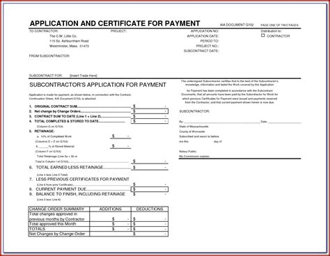 Aia G702 G703 Fillable Form Free - Form : Resume Examples #nO9b1jA24D