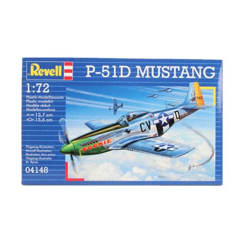 Revell P-51 Mustang Model Kit 1:72 | Hobbycraft