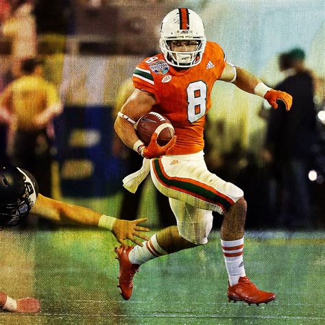 Braxton Berrios College Stats 2017? | Miami Hurricanes Career