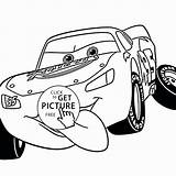 Lightning Mcqueen Coloring Page Free At GetDrawings  Download sketch template