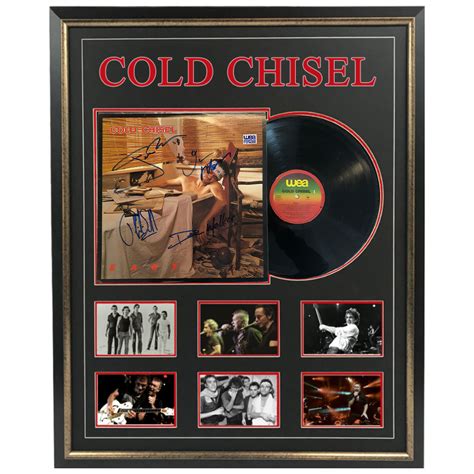 Music - Cold Chisel - East Band Signed & Framed Album Cover #28339 | Taylormade Memorabilia ...