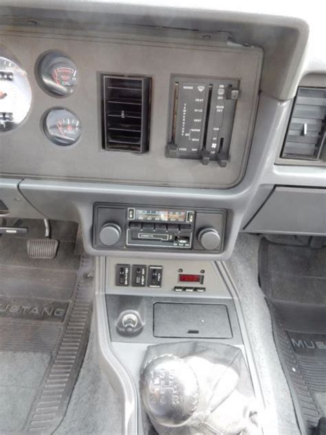 1984 Ford Mustang SVO 22,665 miles Bone Stock Original Paint and ...