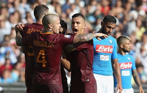 NAPOLI-ROMA 1-3 VIDEO GOL HIGHLIGHTS | DOPPIETTA DZEKO