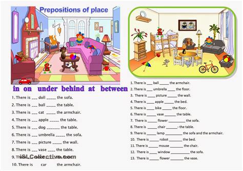 ENGLISH IN SANCRIS: PREPOSITIONS OF PLACE