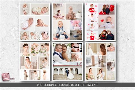 16x20 Photo Collage Templates (409463)