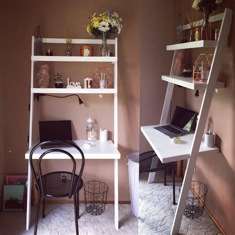 Leaning Ladder Desk - Made By Tara Holmes - Australia - 2017 | Ladder ...