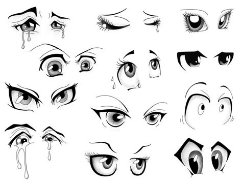 Three-Quarter View Cartoon Eyes | Cartoon eyes, Manga eyes, Drawing ...