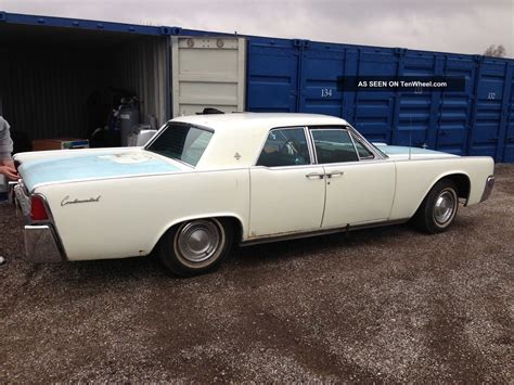 Classic 1963 Lincoln Continental Suicide Doors