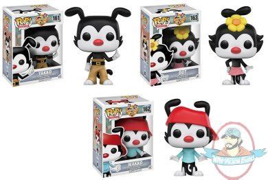 Pop! Animation : Animaniacs Set of 3 Vinyl Figures by Funko | Man of ...