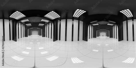 8K HDRI map, spherical environment panorama background, modern high contrast interior light ...