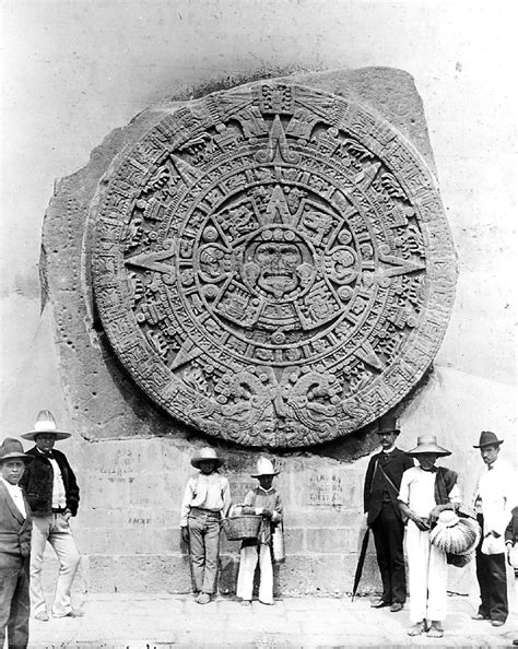 Aztec Calendar Stone, 1886