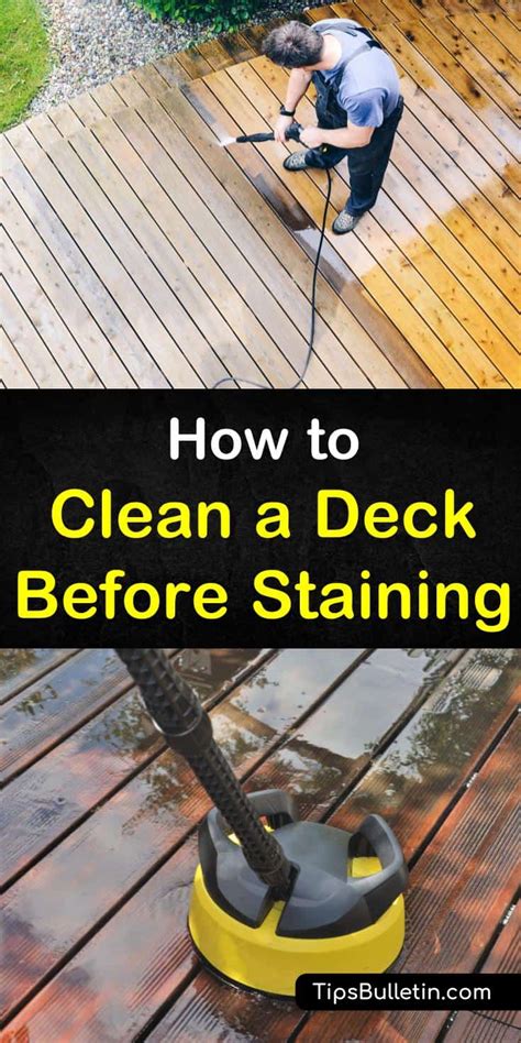 5 Handy Ways to Clean a Deck Before Staining It