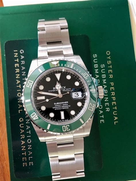 Fake Quality Rolex Submariner Date Green Starbucks Ref 126610LV New 2021