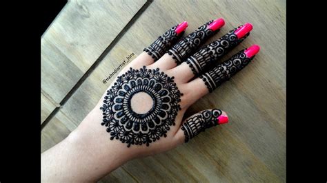 43+ Simple Mandala Henna Designs