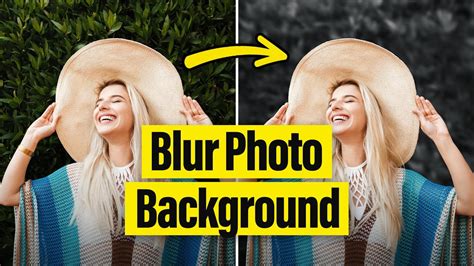 How to Blur a Photo Background in Canva - YouTube