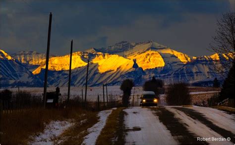 Backroad near Black Diamond, Alberta by Robert Berdan © | Canadian nature, Road photography ...