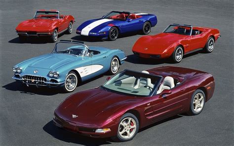 Chevrolet Corvette Convertible: A History in Photos From C1 to C8 ...