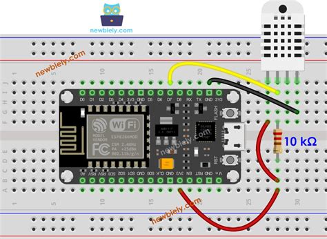 ESP8266 - DHT22 | ESP8266 Tutorial