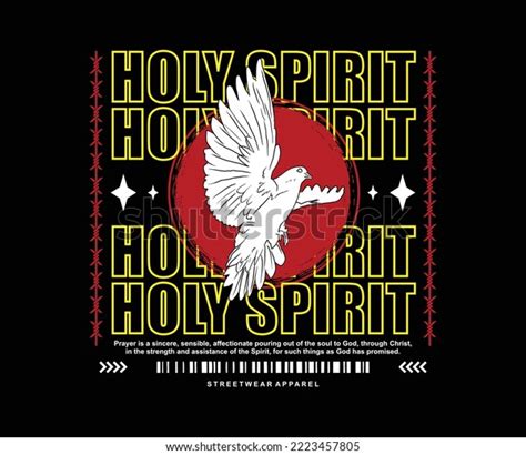 Holy Spirit Aesthetic Graphic Design Creative Stock Vector (Royalty Free) 2223457805 | Shutterstock