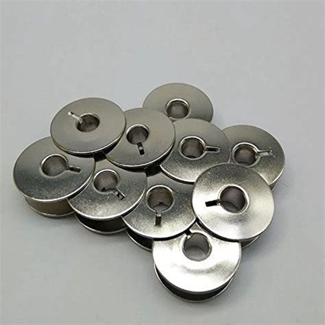 10pcs Metal "L" Bobbins Sewing machine metal bobbins (55623S) fit ...