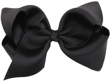 Black Ribbon Bow Png