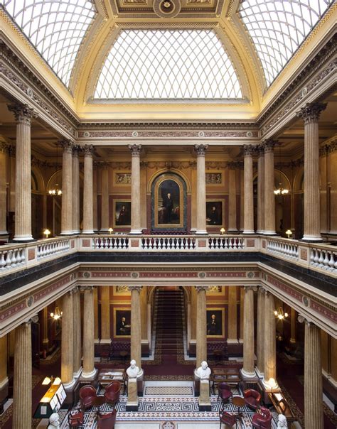 Home Interior Design — The lobby of ‘The Reform Club’, London [1232x4121] | London clubs, Indian ...